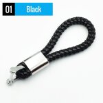 Noir1 - cls de voiture en cuir et alliage pour moto, pour lada vw golf 8 mk3 peugeot 407 seat bmw e90 ...