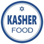 Nourriture kasher - 15x15cm - sticker / autocollant