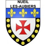Nueil - les - aubiers 79 ville stickers blason autocollant adh�sif - taille : 17 cm