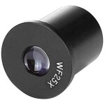 Oculaire de microscope biologique wf25x taille dinstallation 23. 2mm champ de vision oculaire 9mm