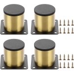 (or) 4 - pin de meubles d'acier inoxydable de 5 cm pour chaises, tables, armoires, bureaux, canaps, ...