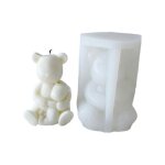 Ours bougie moule aromathérapie bougie moule voiture ornement moule pour décors dâ¿intérieur Ours bougie moule aromathérapie bougie moule voiture ornement moule pour décors dâ¿intérieur