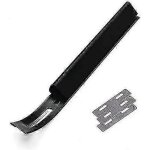 Outils professionnels de biseautage de maroquinerie avec 3 lames de remplacement pour accessoires en ...