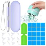 Outils, stylo de perceuse led a point lumineux avec stylo, argile a colle, aspirateur de bureau 1