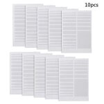 Pack de 10 calibreur d'anneau invisible pour large anneau de fixation bijoux anneau garde entretoise