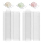 Pack de 100 cire clamshell conteneur moule a bougie moule pour la fabrication de savon bricolage