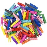 Pack de 100 pinces a linge, pinces colorées, chevilles décoratives, pinces a linge en bois, chevilles ... Pack de 100 pinces a linge, pinces colorées, chevilles décoratives, pinces a linge en bois, chevilles ...