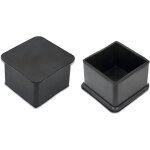 Pack de 2 de protection en caoutchouc antidrapant pied de chaise, carrs pour la fabrication de meubles ...