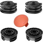 Pack de 4 bobines de fil de coupe - herbe pour coupe - herbe bosch