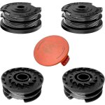 Pack de 4 bobines de fil de coupe - herbe pour coupe - herbe bosch Pack de 4 bobines de fil de coupe - herbe pour coupe - herbe bosch