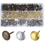 Pack de 450 clous de rembourrage, meubles dcoratifs dessins, pinces ornementales, tacks pour canap, ...