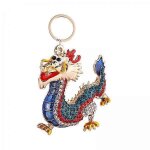 Pack de 5 dragon chinois de porte - cl�s avec des strass, des accessoires faits a la main, unique porte ...