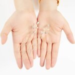 Pack de 6 perle strass fleur de cristal de marie pinces a cheveux de cheveux de mariage pices vintage ...