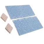 Panneau de modle - ensemble d'outils de poterie, moule de coupe gomtrique en acier inoxydable, coupe ...