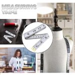 Papeterie 240961ruban a mesurer pour le corps tissu a coudre tricot a la maison mesures2m240961