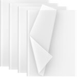 Papier de soie pour dcoration et artisanat - blanc - 30 feuilles de 50x70 cm