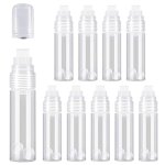 Paquet de 10 marqueurs de peinture acrylique rechargeables 15mm marqueurs acryliques vides stylos marqueurs ...