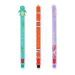 Paquet de 3 stylos a bille a schage rapide pour l'cole, le bureau et les fournitures d'criture
