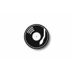 Patch badge insigne ecusson brode imprime thermocollant dj platine disque sac