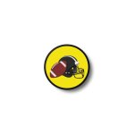Patch badge insigne ecusson imprime thermocollant foot football americain