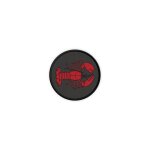 Patch badge insigne ecusson imprime thermocollant homard