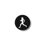 Patch badge insigne ecusson imprime thermocollant jogging running joggeuse