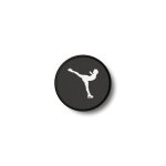 Patch badge insigne ecusson imprime thermocollant patinage artistique