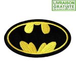 Patch ecusson batman bruce wayne super - h�ros (r�f 2) - thermocollant