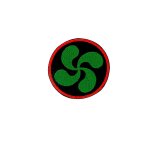 Patch ecusson brode croix basque euskadi herria pays basque drapeau