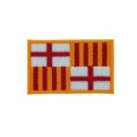 Patch ecusson brode drapeau barcelone espagne thermocollant backpack