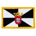 Patch ecusson brod� drapeau ceuta espagne espagnol thermocollant insigne blason