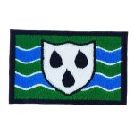 Patch ecusson brod� drapeau flag backpack worcestershire anglais