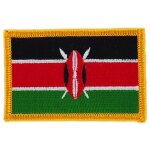 Patch ecusson brod� drapeau kenya kenyan thermocollant blason insigne