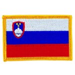 Patch ecusson brod� drapeau slovenie slovene thermocollant insigne blason