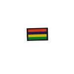 Patch ecusson brode imprime backpack drapeau ile maurice mauritius mauricien