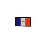 Patch ecusson brode imprime souvenir backpack drapeau france libre de gaulle Patch ecusson brode imprime souvenir backpack drapeau france libre de gaulle