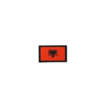 Patch ecusson brode imprime voyage souvenir backpack drapeau albanie albanais