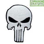 Patch ecusson the punisher frank castle t�te de mort (r�f 1) - thermocollant