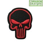 Patch ecusson the punisher frank castle t�te de mort (r�f 3) - thermocollant