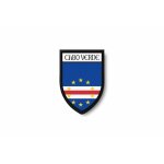 Patch patches emblem iron on glue print flag world crest cape verde