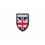 Patch patches emblem iron on glue print flag world crest uk union jack