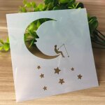 Modle de peinture artistique pour enfants, bricolage, dessin creux, pulvrisation, graffiti peint a ...