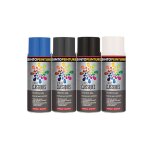 Peinture classiques antirouille teintes rouge brillant en arosol de 400ml sinto 925305