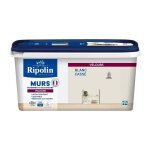 Peinture deco murs, boiseries & radiateurs - ripolin - 467079 - blanc cass� - velours - 2, 5 l
