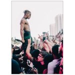 Peinture de diamant 5d modulaire, dcoration murale, bricolage, broderie de diamant, rap, hip hop, chanteur, ...