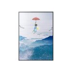 Peinture diamant th�me oc�an de baleine bleue, broderie compl�te 5d, points de croix carr�s ou ronds, ...