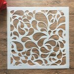 Modle de peinture de galets de bricolage, motif de fleurs rtro, papier cir, carrelage, mur, sol, meubles, ...