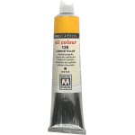 Peinture a l'huile pour artistes 84 couleurs peinture professionnelle 45ml tube(126 jaune de cadmium) ...