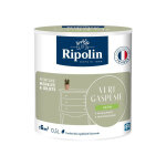 Peinture meuble et objet - vert gaspesie - satin� - ripolin - 0, 5l