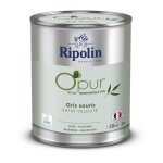 Peinture o'pur murs, boiseries & radiateurs - ripolin - 472827 - gris souris - satin veloute - 2 l